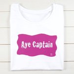 Aye-Captain-Shirt, pink / Sie