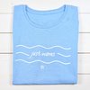 Just-Waves-Shirt, hellblau