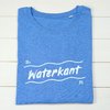 Waterkant-Shirt, unisex, mittelblau