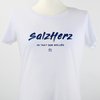 SalzHerz-Shirt, Sie, weiß